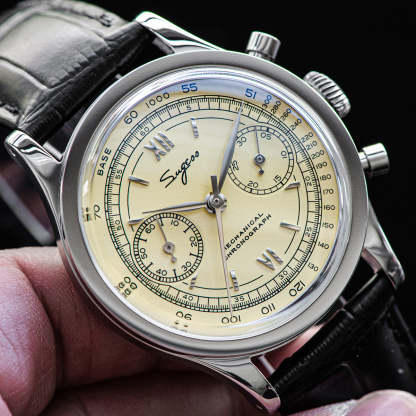 Chrono Heritage 411 SU1901CS Creamy Dial-TIME.SHOP