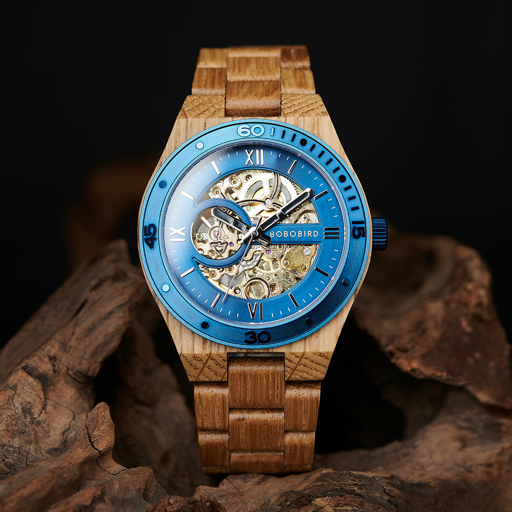 BOBOBIRD GT133  WOODEN STYLE WATCH-TIME.SHOP