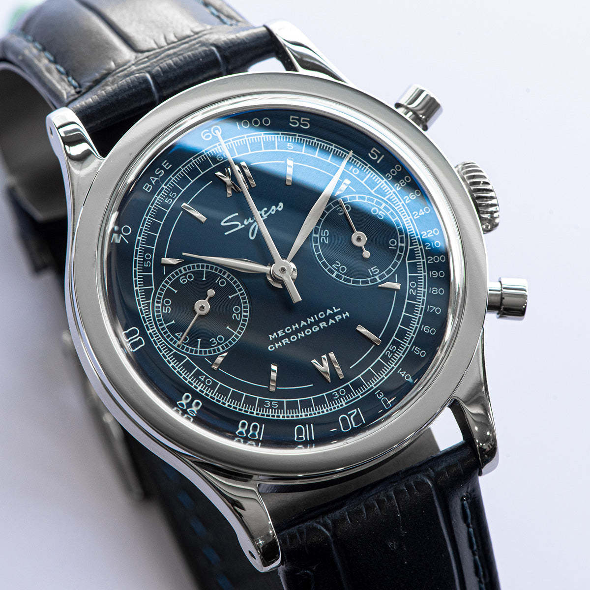 Chrono Heritage 411 SU1901DBS Deep Blue Dial-TIME.SHOP