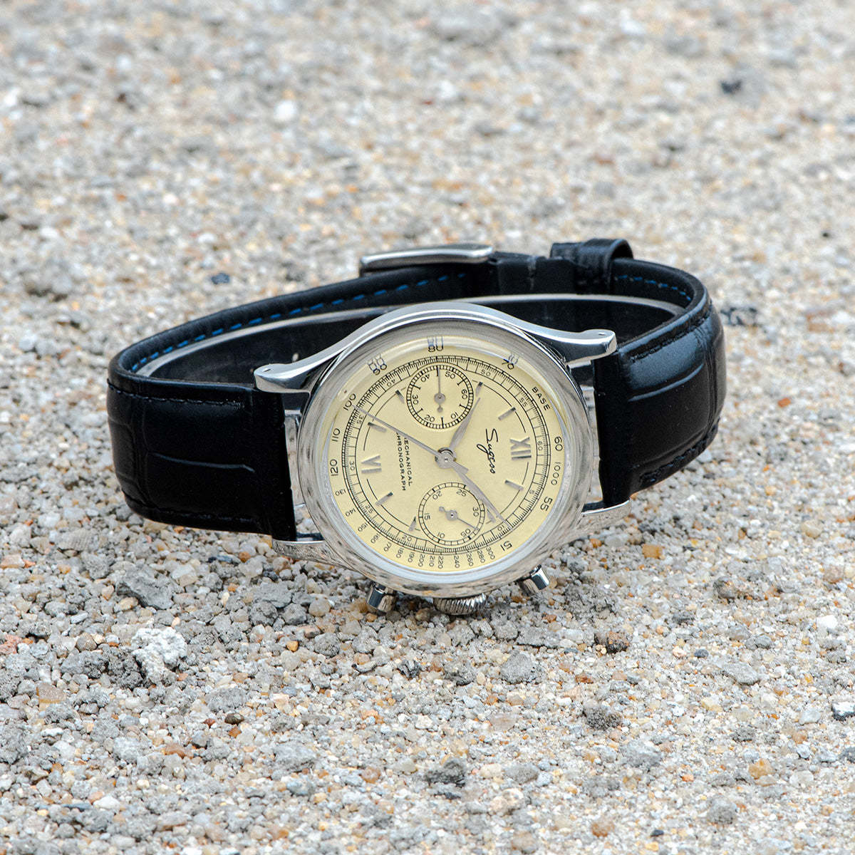 Chrono Heritage 411 SU1901CS Creamy Dial-TIME.SHOP