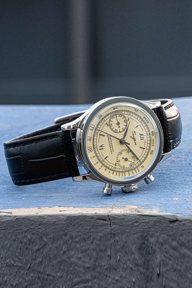 Chrono Heritage 411 SU1901CS Creamy Dial-TIME.SHOP