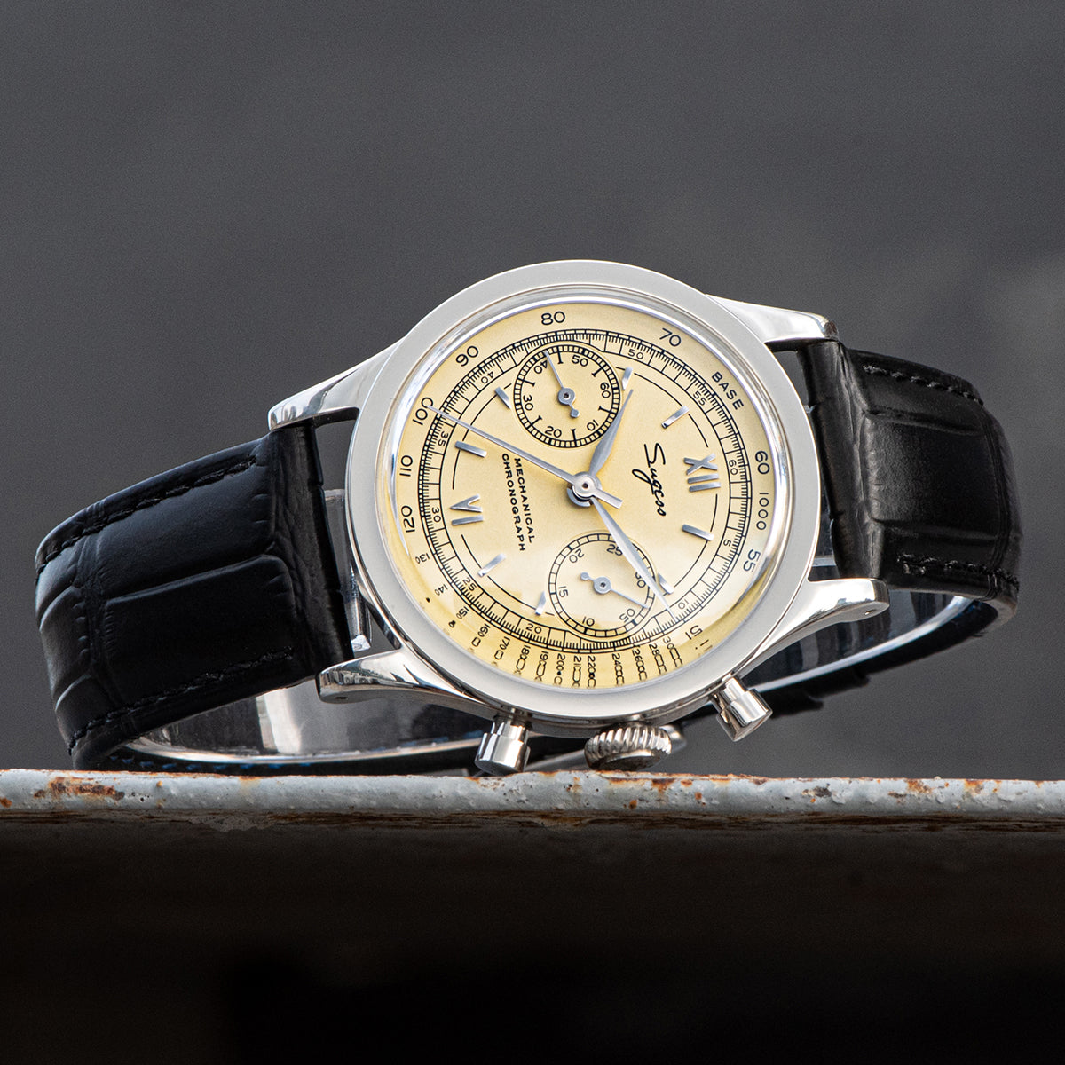 Chrono Heritage 411 SU1901CS Creamy Dial-TIME.SHOP