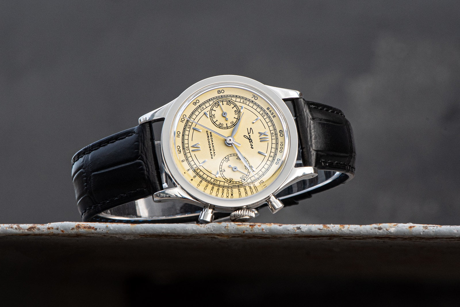 Chrono Heritage 411 SU1901CS Creamy Dial-TIME.SHOP