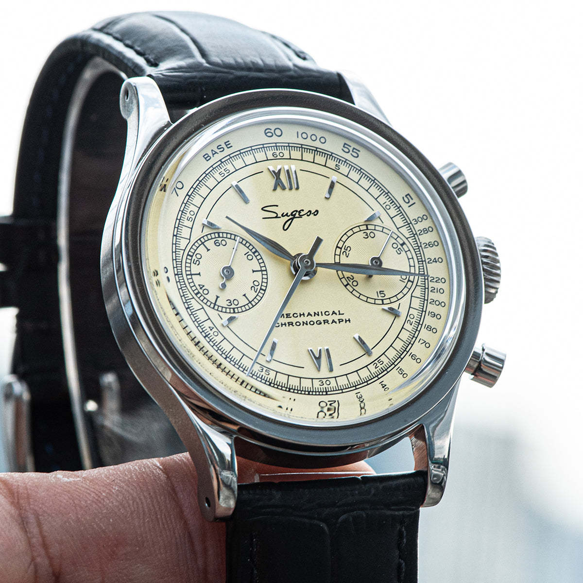 Chrono Heritage 411 SU1901CS Creamy Dial-TIME.SHOP