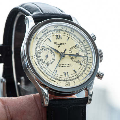 Chrono Heritage 411 SU1901CS Creamy Dial-TIME.SHOP