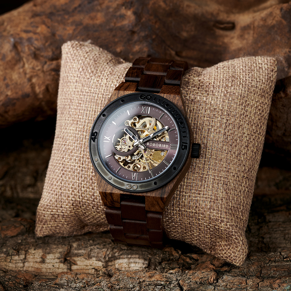 BOBOBIRD GT133  WOODEN STYLE WATCH-TIME.SHOP
