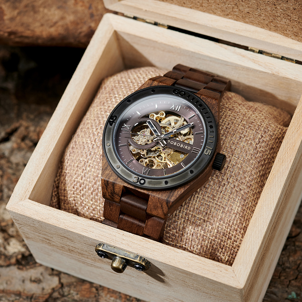 BOBOBIRD GT133  WOODEN STYLE WATCH-TIME.SHOP
