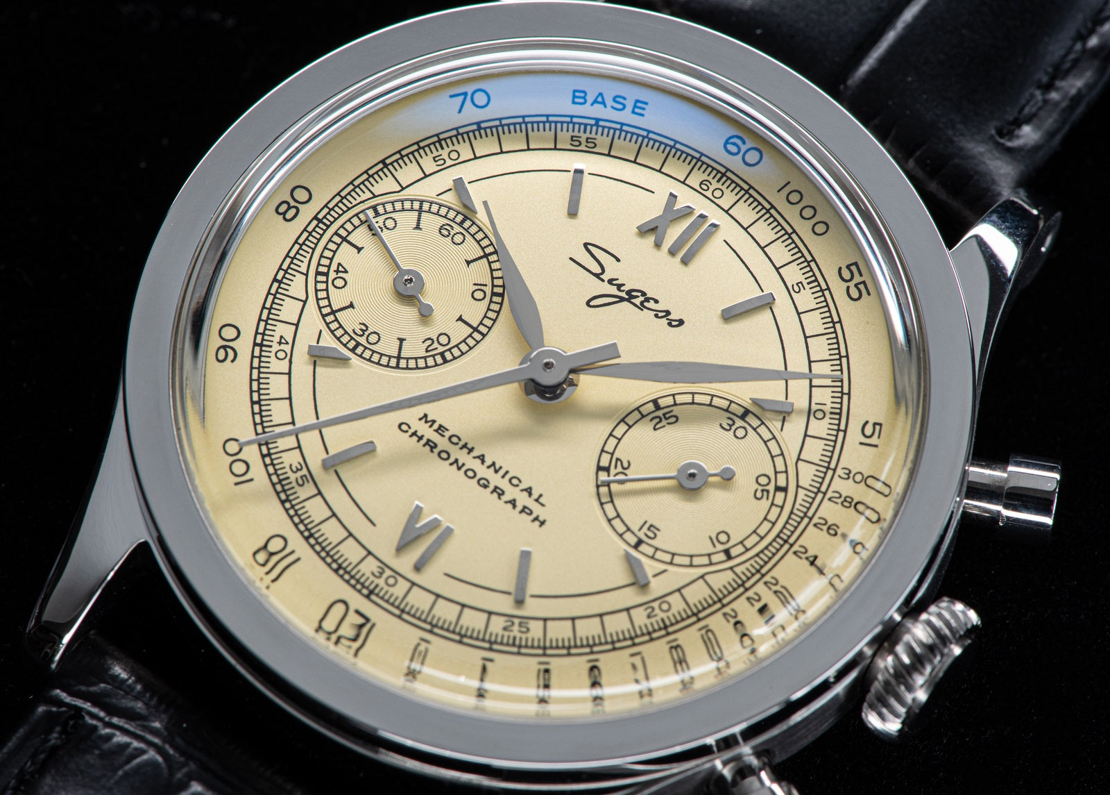 Chrono Heritage 411 SU1901CS Creamy Dial-TIME.SHOP
