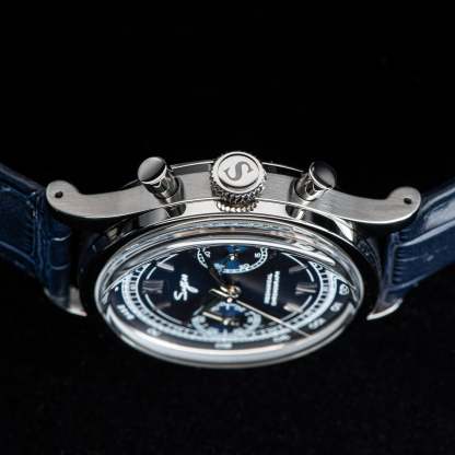 Chrono Heritage 411 SU1901DBS Deep Blue Dial-TIME.SHOP