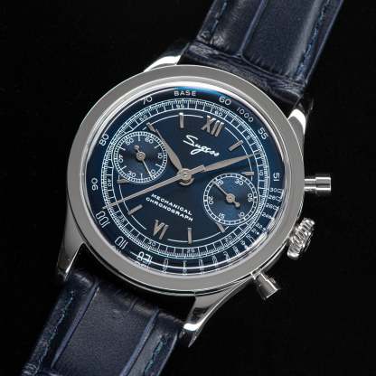 Chrono Heritage 411 SU1901DBS Deep Blue Dial-TIME.SHOP