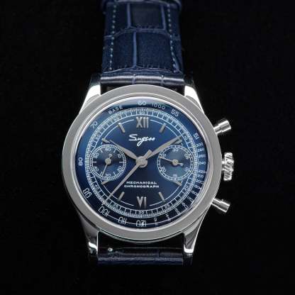 Chrono Heritage 411 SU1901DBS Deep Blue Dial-TIME.SHOP
