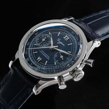 Chrono Heritage 411 SU1901DBS Deep Blue Dial-TIME.SHOP