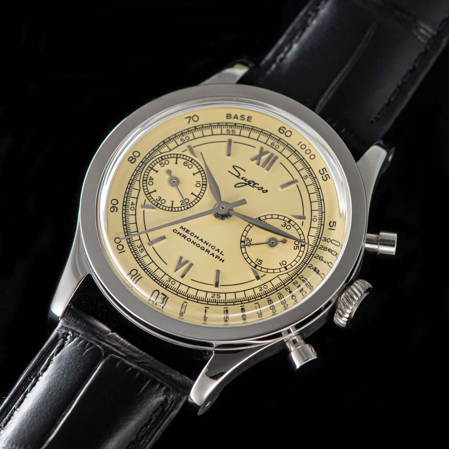 Chrono Heritage 411 SU1901CS Creamy Dial-TIME.SHOP