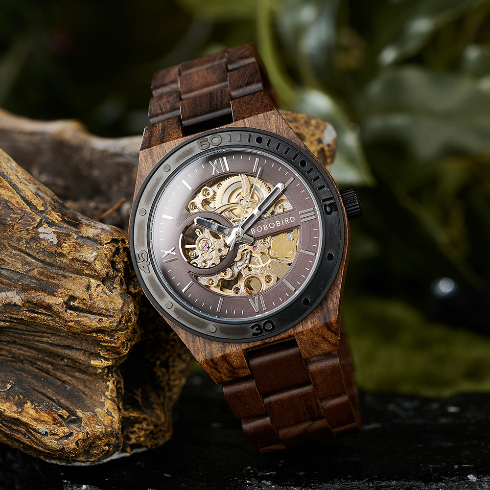 BOBOBIRD GT133  WOODEN STYLE WATCH-TIME.SHOP