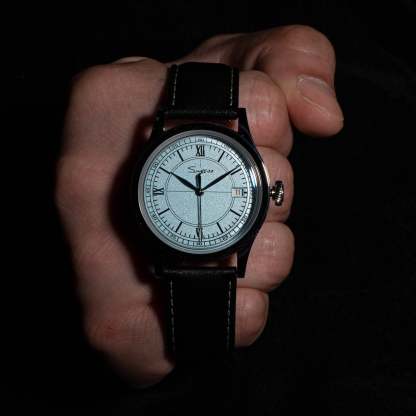 Heritage 411-3B Seagull 2130 Movement  Stainless Steel Case Deep Light Blue Dial SU4113BLB-TIME.SHOP