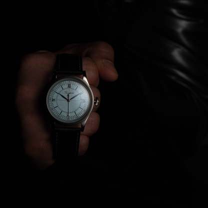 Heritage 411-3B Seagull 2130 Movement  Stainless Steel Case Deep Light Blue Dial SU4113BLB-TIME.SHOP