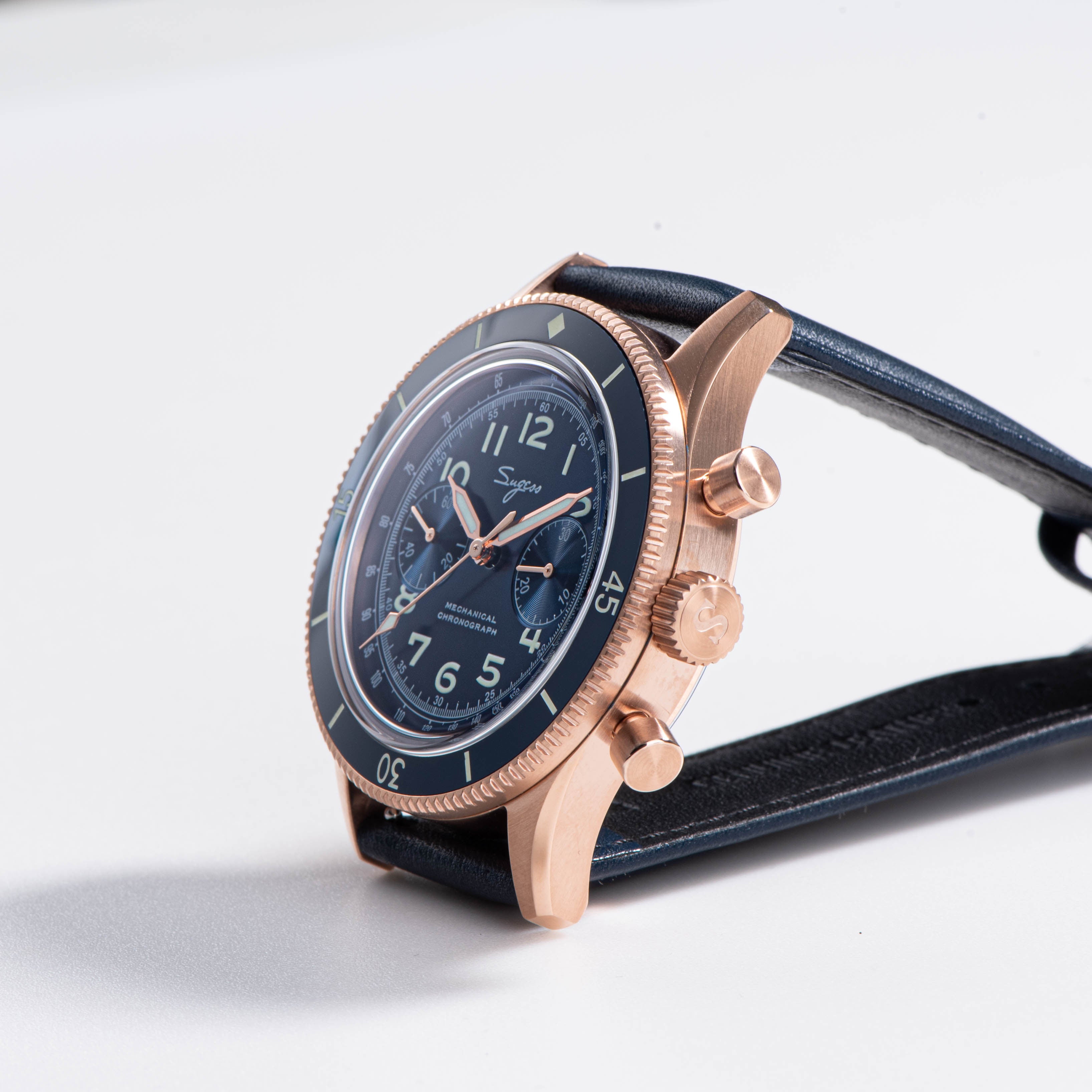 Chrono Heritage 423 Chronograph Rose Gold-TIME.SHOP