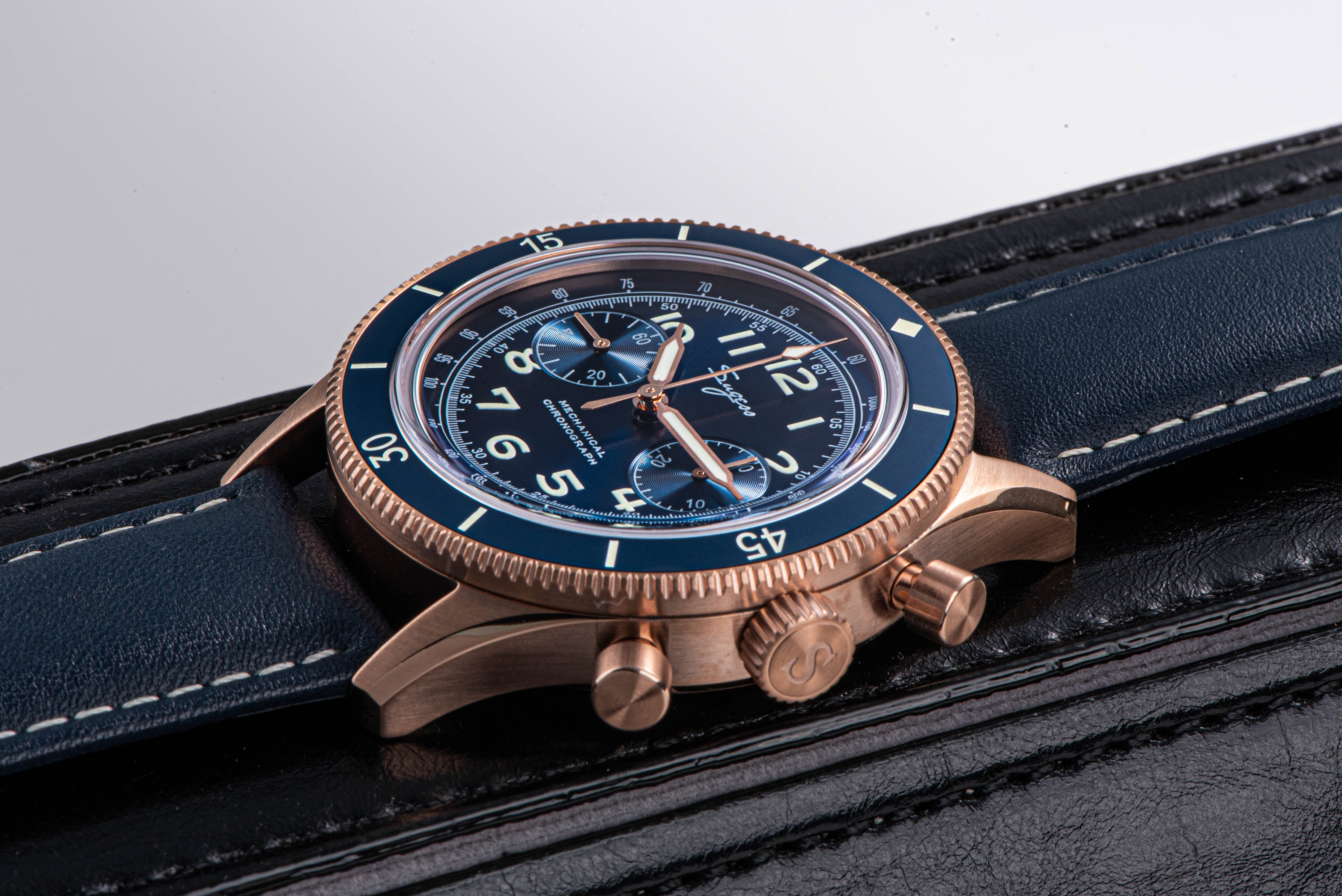 Chrono Heritage 423 Chronograph Rose Gold-TIME.SHOP