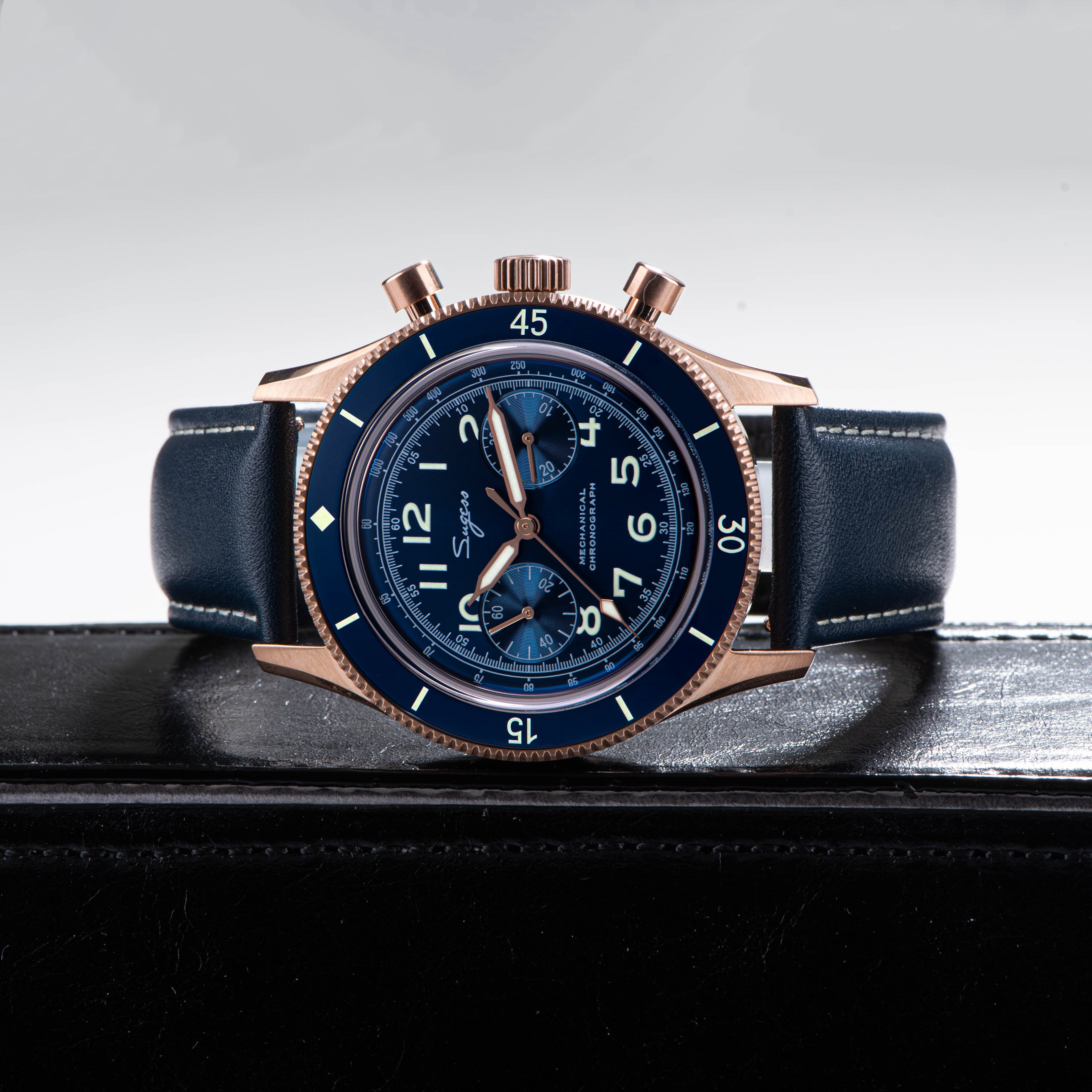 Chrono Heritage 423 Chronograph Rose Gold-TIME.SHOP