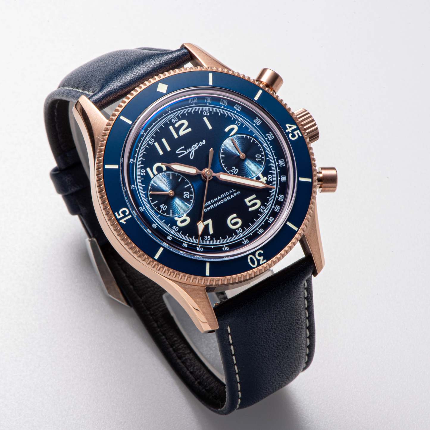 Chrono Heritage 423 Chronograph Rose Gold-TIME.SHOP