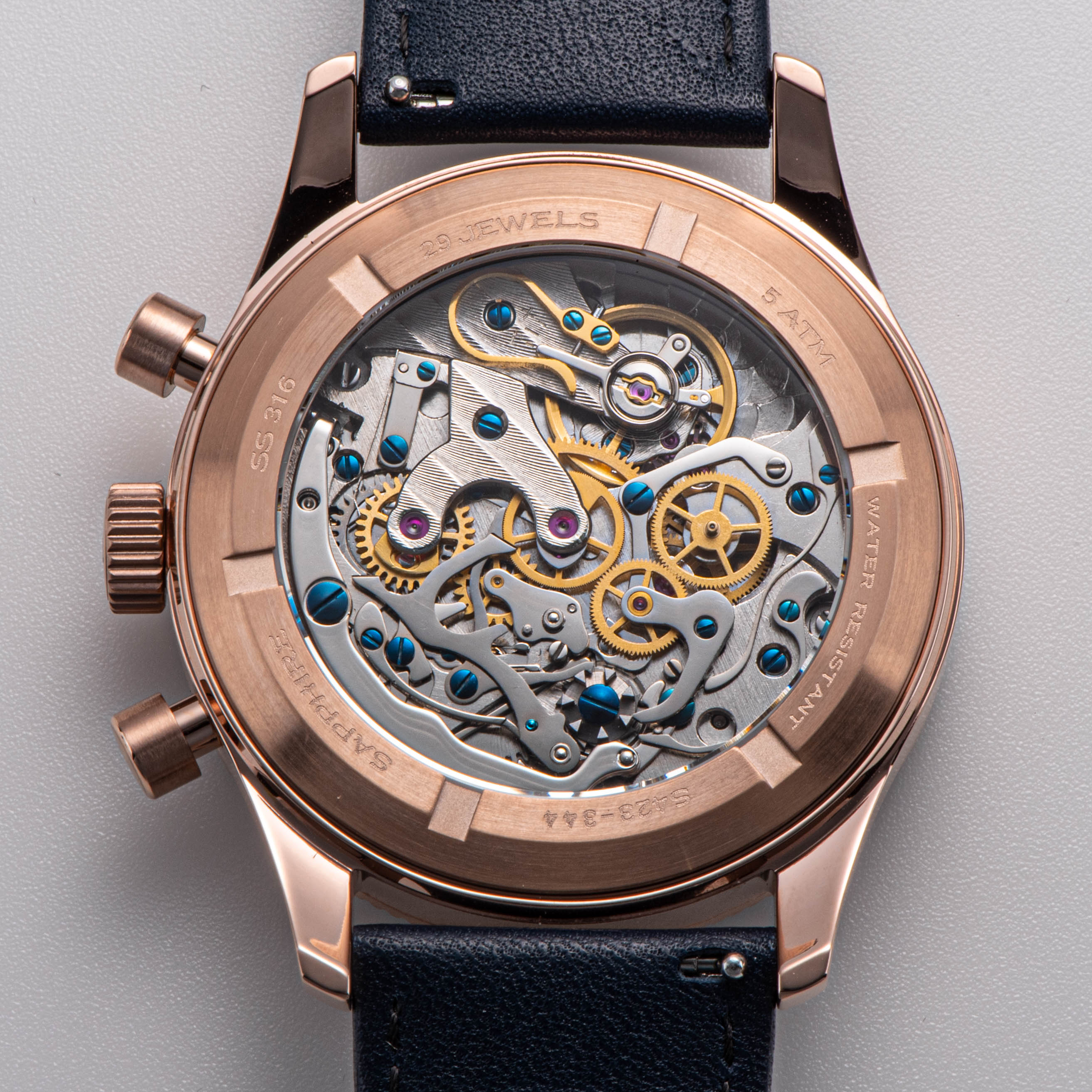 Chrono Heritage 423 Chronograph Rose Gold-TIME.SHOP