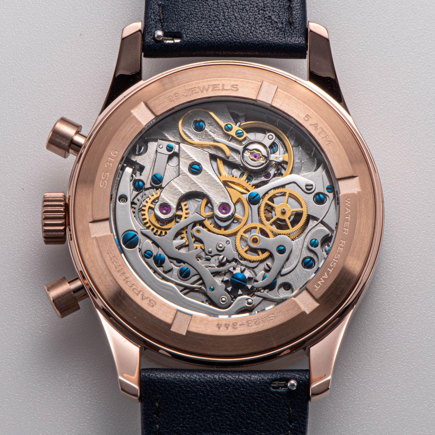 Chrono Heritage 423 Chronograph Rose Gold-TIME.SHOP