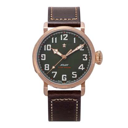 Pilot Master SUPILOT008 Green Dial ST2130 Movement-TIME.SHOP