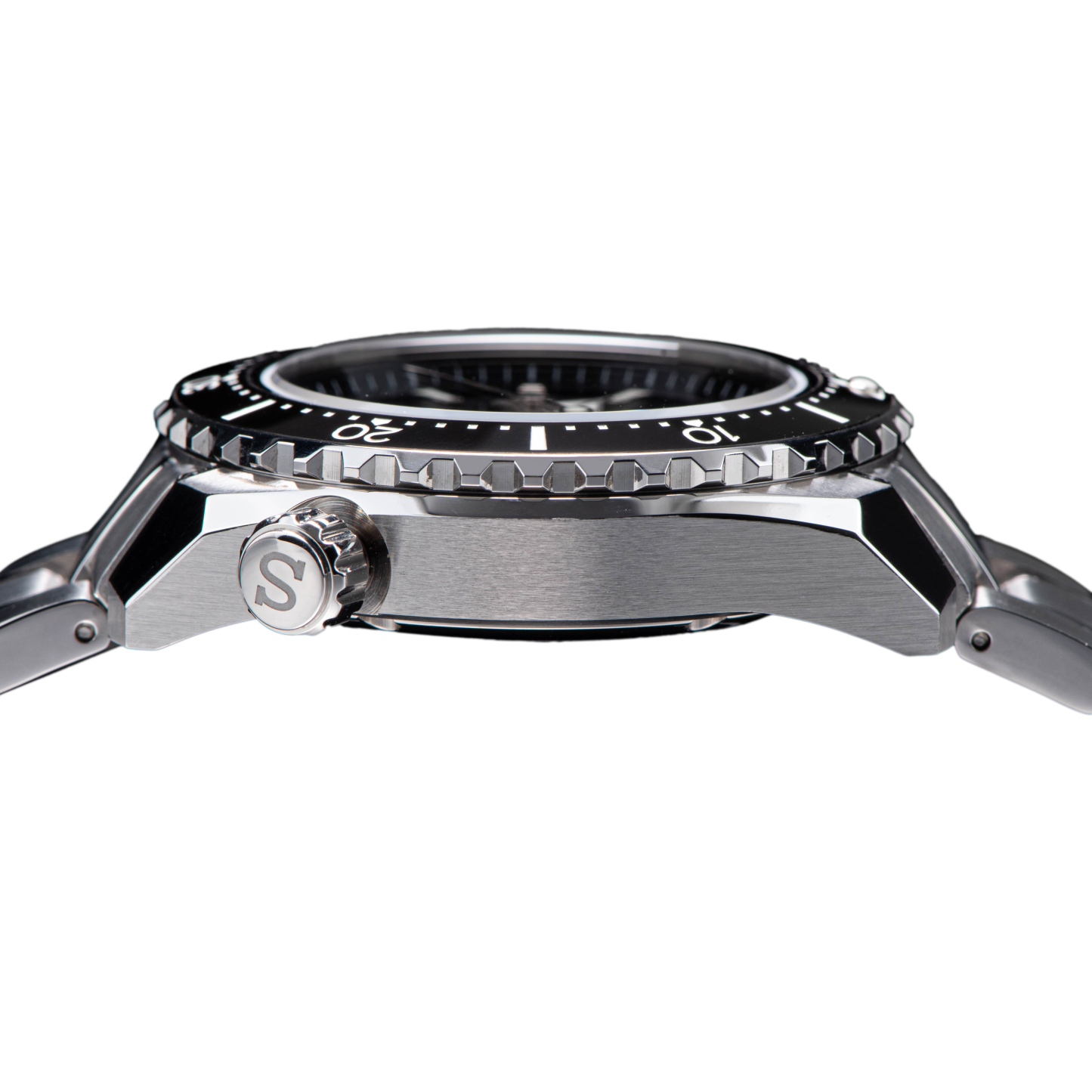 Seestern 416 Professional Diver Watch S416BK Black Dial-TIME.SHOP