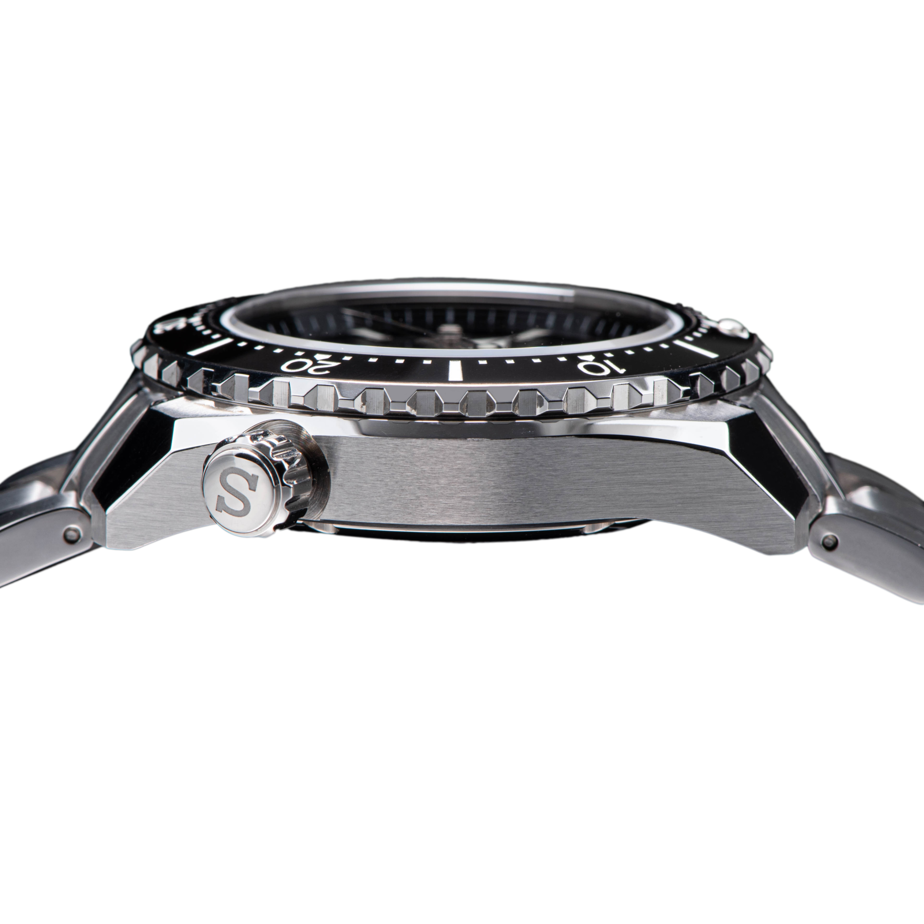 Seestern 416 Professional Diver Watch S416BK Black Dial-TIME.SHOP