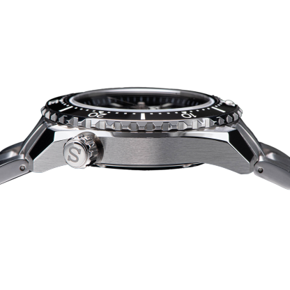 Seestern 416 Professional Diver Watch S416BK Black Dial-TIME.SHOP