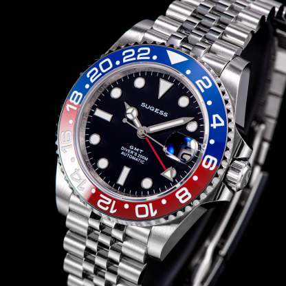 GMT DIVER'S SU126710BLRO V2 Red & Blue Bezel-TIME.SHOP