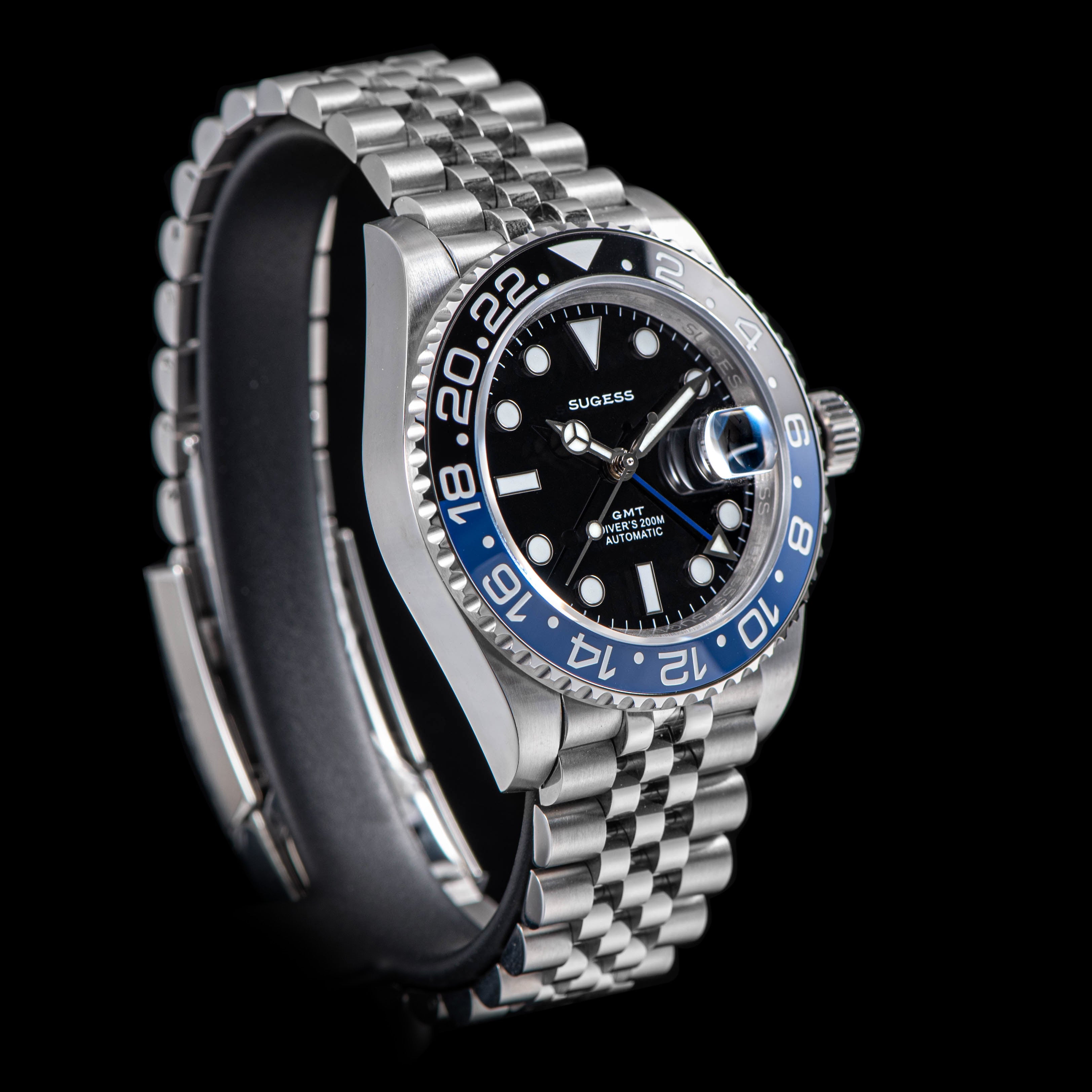 GMT DIVER'S SG126710BLNR Blue & Black Bezel Jubilee Bracelet-TIME.SHOP