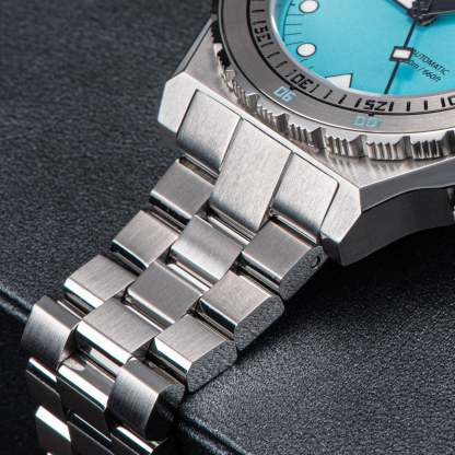 Seestern Vintage 407 600T Light Blue Dial Ceramic Bezel-TIME.SHOP