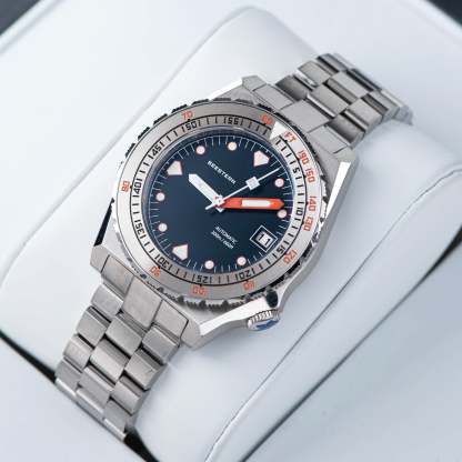 Seestern Vintage 407 600T Black Dial Ceramic Bezel-TIME.SHOP