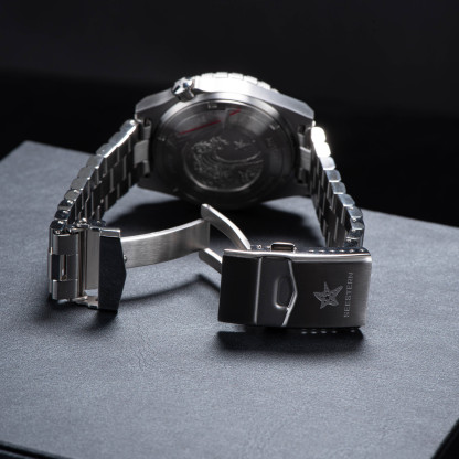 Seestern Vintage 407 600T White Dial Ceramic Beze-TIME.SHOP