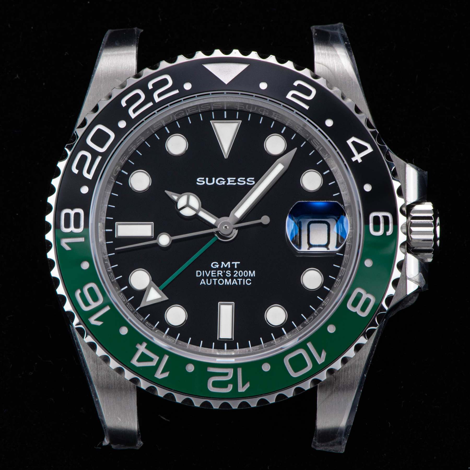 GMT DIVER'S SG116710LN Green Black Bezel Jubilee Bracelet-TIME.SHOP