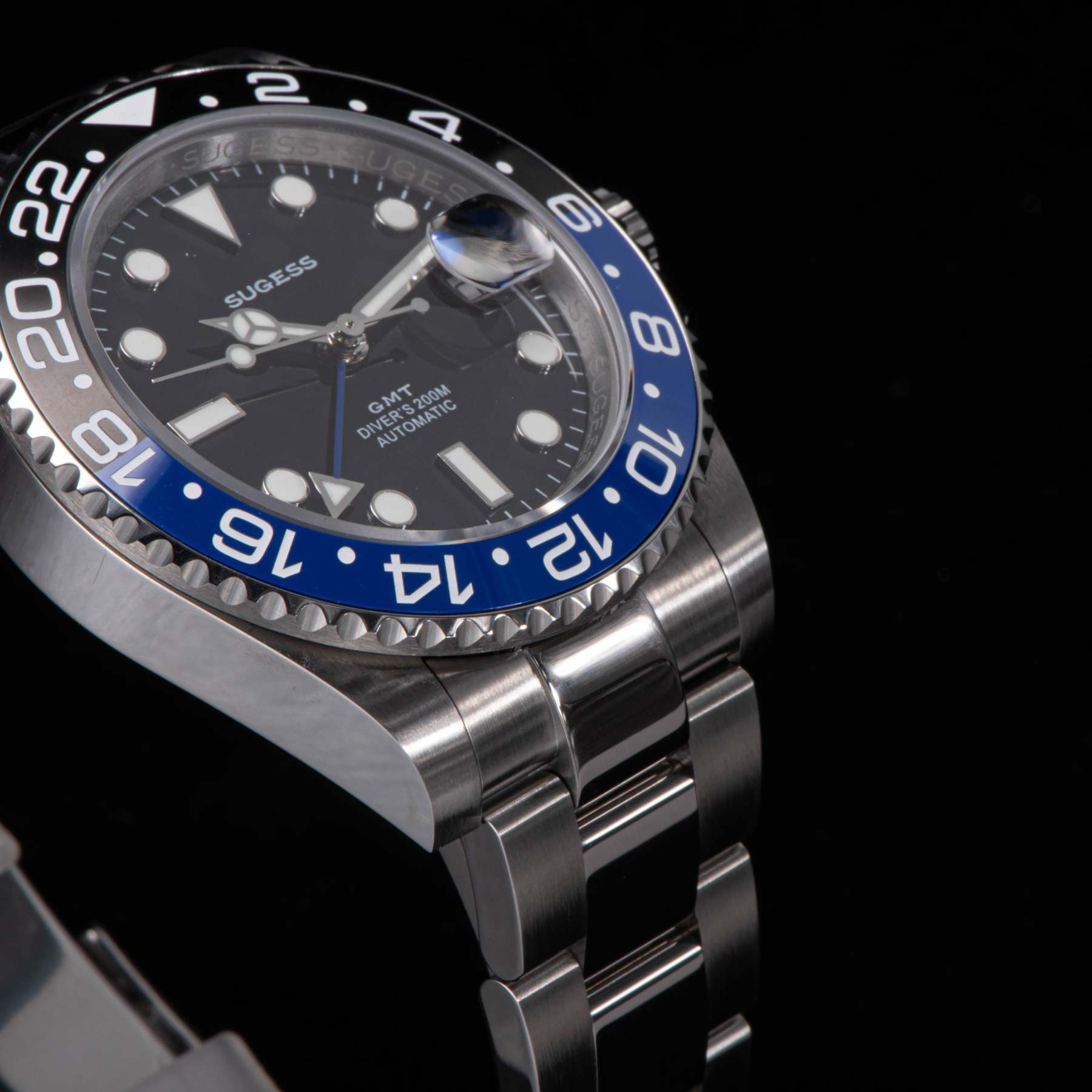 GMT DIVER'S SG126710BLNR Blue & Black Bezel Jubilee Bracelet-TIME.SHOP