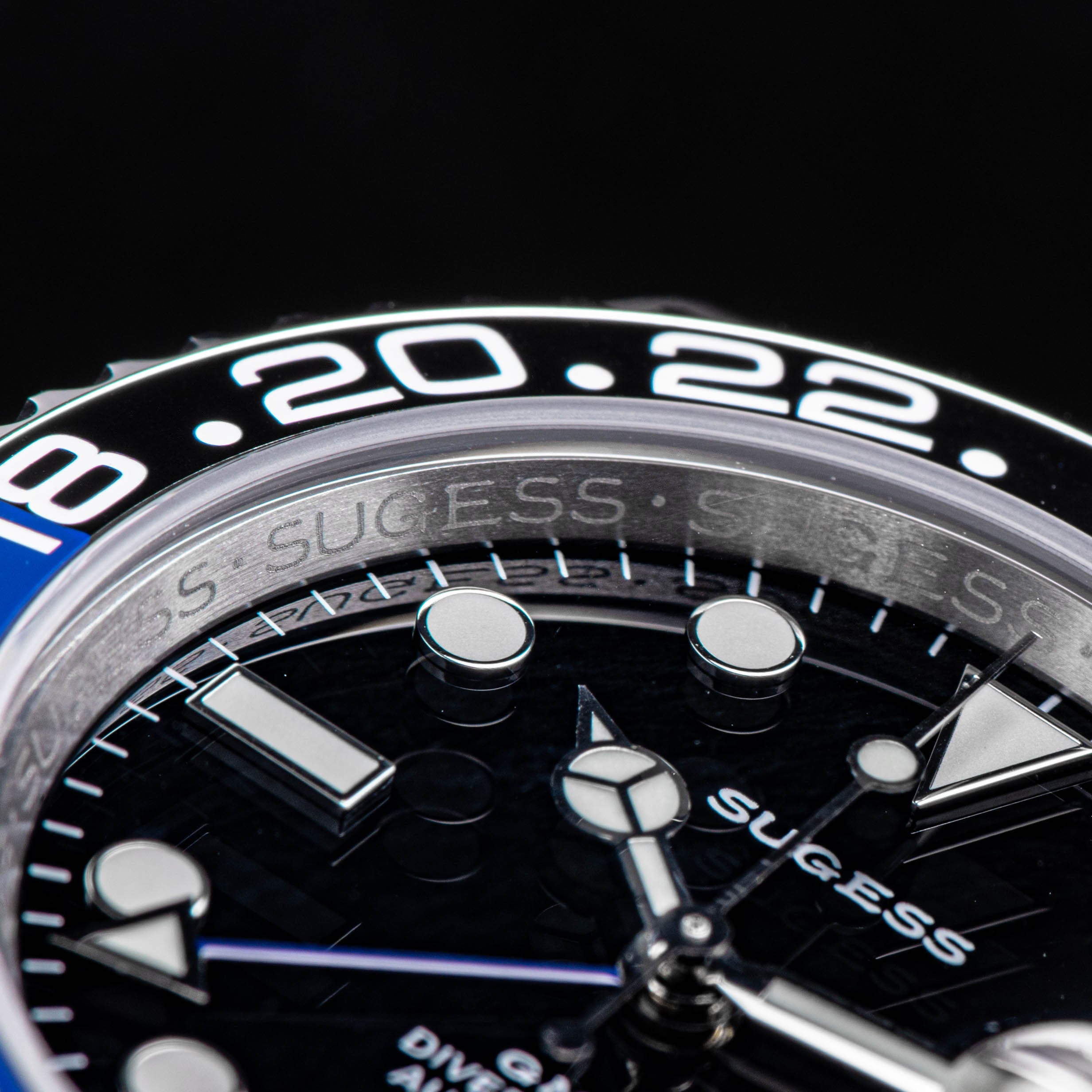 GMT DIVER'S SG126710BLNR Blue & Black Bezel Jubilee Bracelet-TIME.SHOP