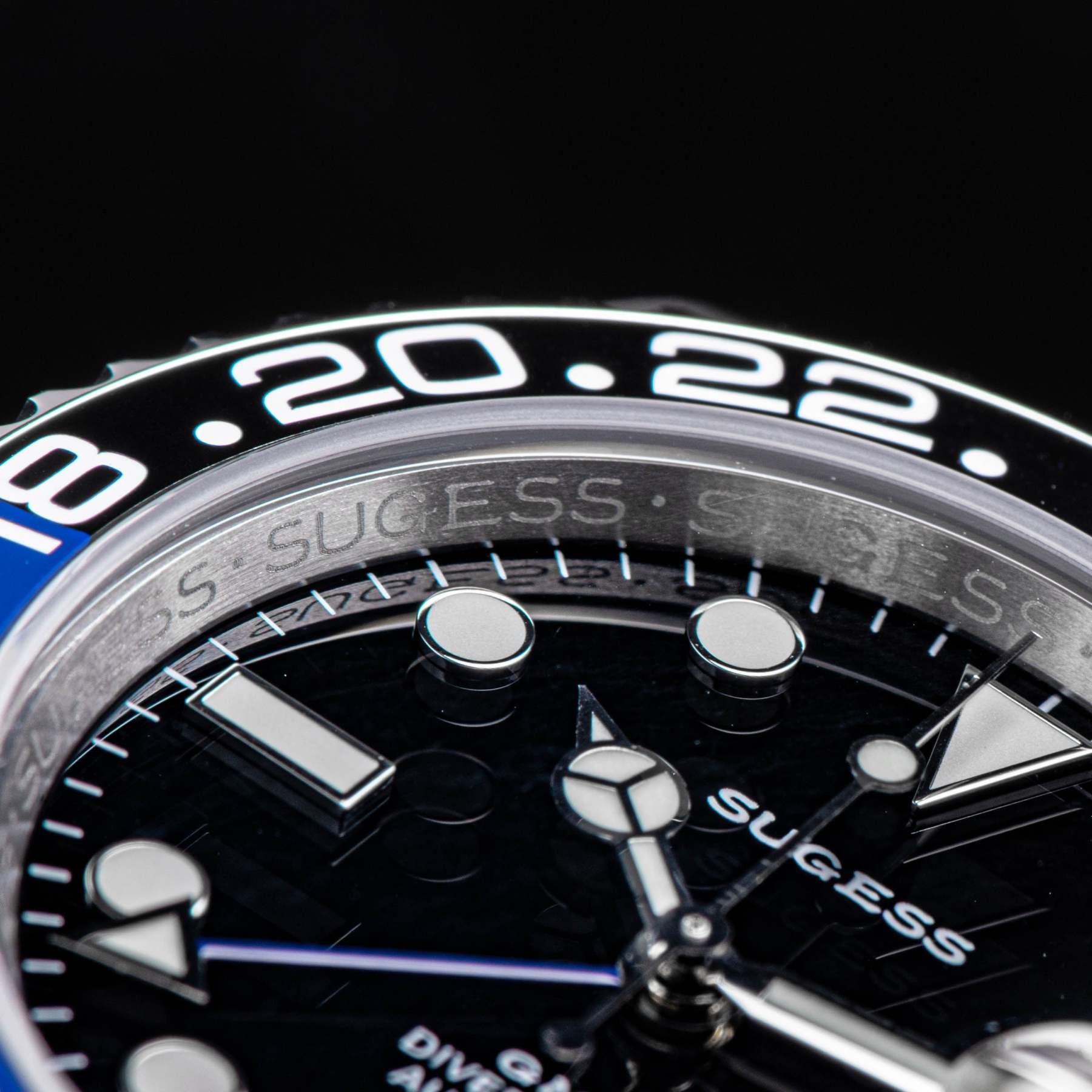 GMT DIVER'S SG126710BLNR Blue & Black Bezel Jubilee Bracelet-TIME.SHOP