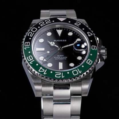 GMT DIVER'S SG116710LN Green Black Bezel Jubilee Bracelet-TIME.SHOP