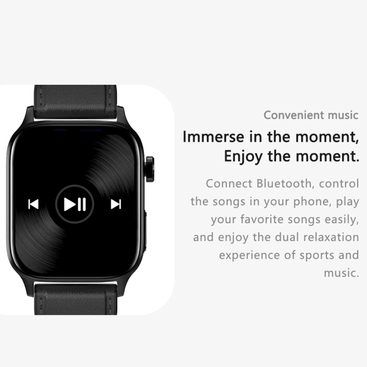 GT22 1.85 inch TFT Screen Silicone Band Health Smart Watch, Support Bluetooth Call / Plateau Blood Oxygen / Body Temperature / Arrhythmia / TI Heart Rate Monitoring-TIME.SHOP