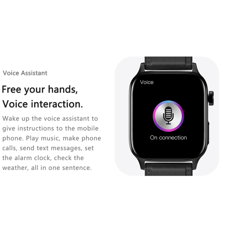 GT22 1.85 inch TFT Screen Silicone Band Health Smart Watch, Support Bluetooth Call / Plateau Blood Oxygen / Body Temperature / Arrhythmia / TI Heart Rate Monitoring-TIME.SHOP