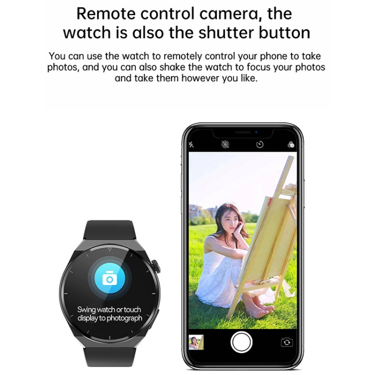 TK20 1.39 inch IP68 Waterproof Silicone Band Smart Watch Supports ECG / Remote Families Care / Body Temperature Monitoring-TIME.SHOP