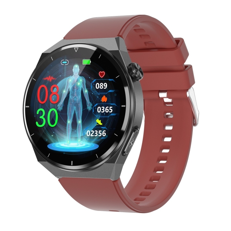 TK20 1.39 inch IP68 Waterproof Silicone Band Smart Watch Supports ECG / Remote Families Care / Body Temperature Monitoring-TIME.SHOP