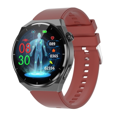 TK20 1.39 inch IP68 Waterproof Silicone Band Smart Watch Supports ECG / Remote Families Care / Body Temperature Monitoring-TIME.SHOP