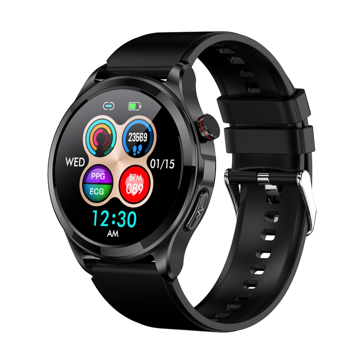 TK22 1.39 inch IP67 Waterproof Silicone Band Smart Watch Supports ECG / Non-invasive Blood Sugar-TIME.SHOP