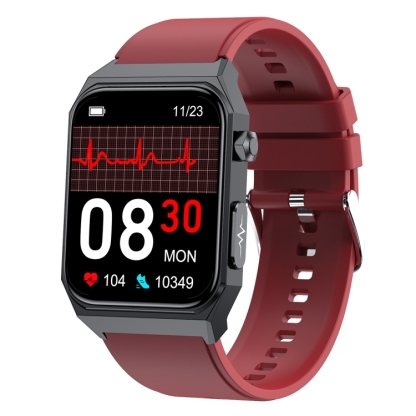 E530 1.91 inch IP68 Waterproof Silicone Band Smart Watch Supports ECG / Non-invasive Blood Sugar-TIME.SHOP