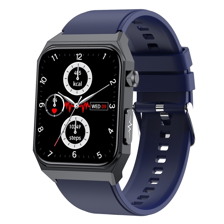 E530 1.91 inch IP68 Waterproof Silicone Band Smart Watch Supports ECG / Non-invasive Blood Sugar-TIME.SHOP