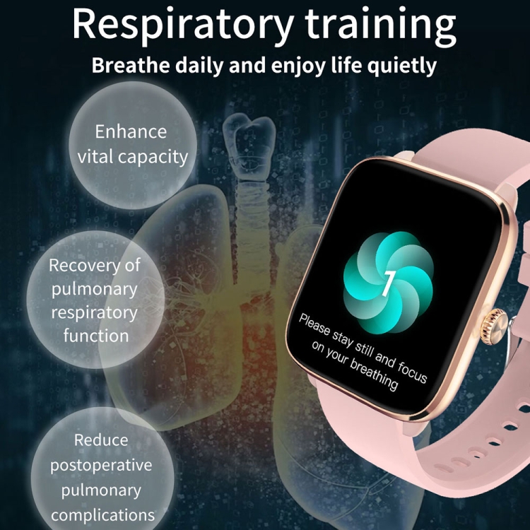 T20 1.96 inch IP67 Waterproof Silicone Band Smart Watch, Supports Dual-mode Bluetooth Call / Heart Rate Monitoring-TIME.SHOP