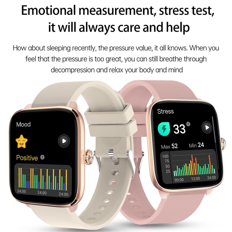 T20 1.96 inch IP67 Waterproof Silicone Band Smart Watch, Supports Dual-mode Bluetooth Call / Heart Rate Monitoring-TIME.SHOP